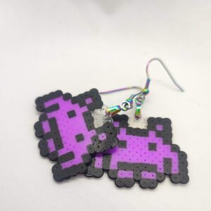 עגילי SPACE INVADERS