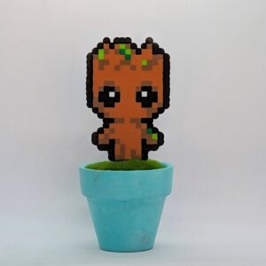 groot pixel flower עציץ גרוט